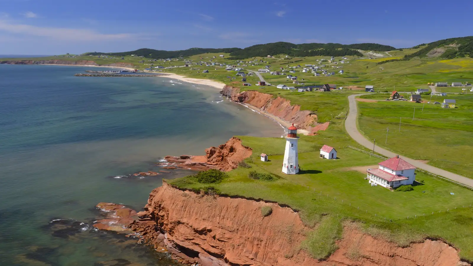 Îles-de-la-Madeleine, plages et falaises